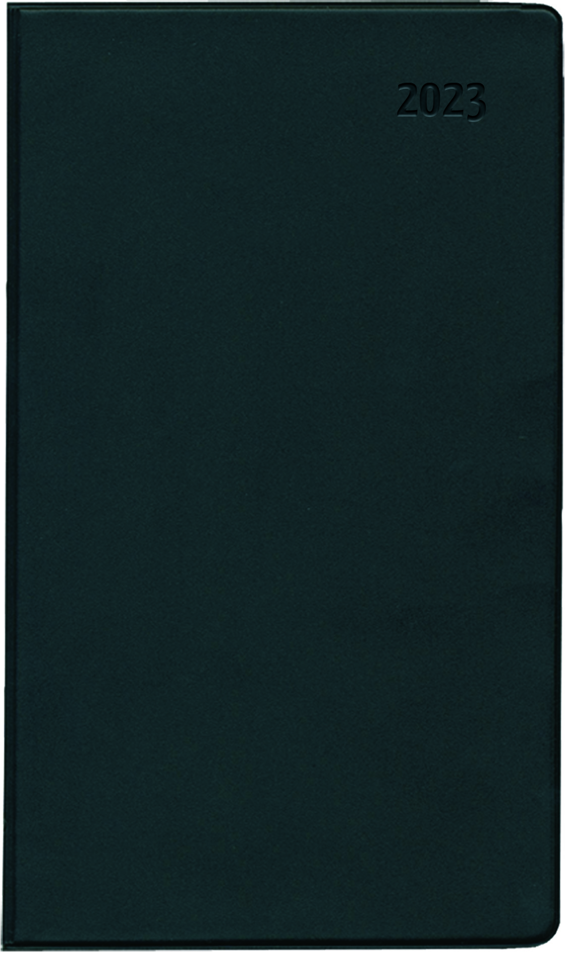 Taschenkalender 1M 2S schwarz ZETTLER 609971/520-1020 9,5x16cm