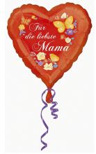 Folienballon Für die liebste Mama 3374901 Herz