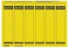 Rückenschild kurz schmal gelb LEITZ 16862015 SK 25x6ST