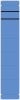 Rückenschild kurz schmal blau NEUTRAL 5854 skl Pg 10St