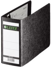 Ordner Pappe A6 quer schwarz LEITZ 1078-00-00 77mm o. Grifflo